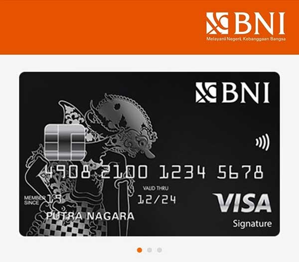 Pengajuan Aplikasi Kartu Kredit BNI Online