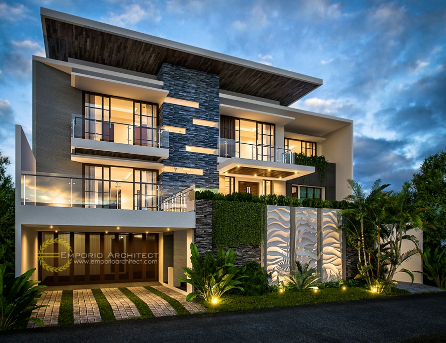 Jasa Arsitek Desain Rumah Style Modern Tropis di Jakarta Jasa Arsitek