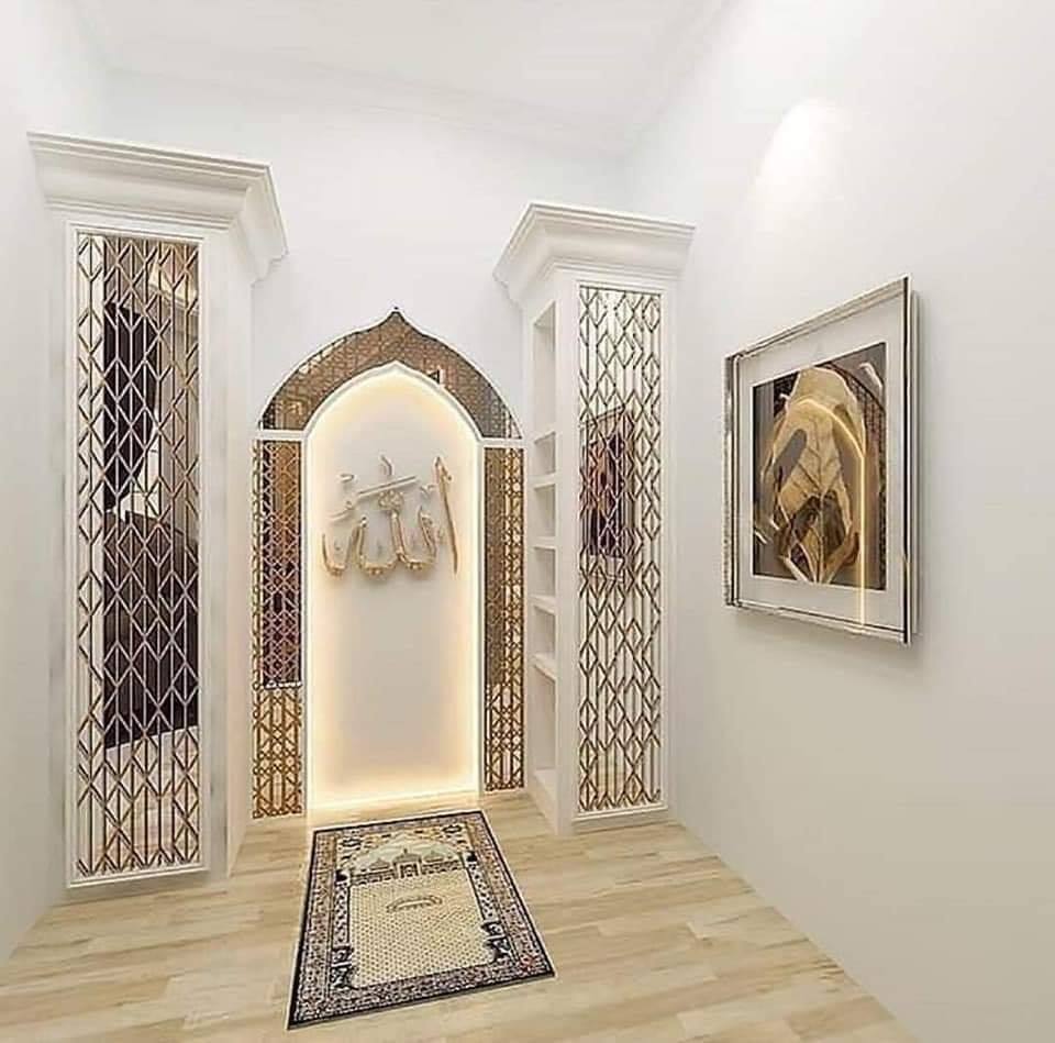 Desain Pintu Mushola Dalam Rumah Minimalis Modern