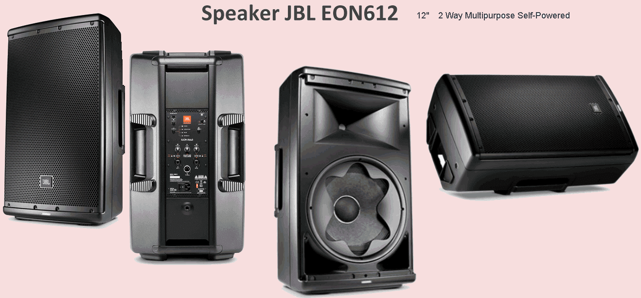 harga speaker aktif Bluetooth JBL EON 612 12 inch