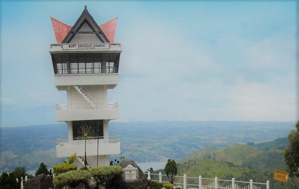 Menara Pandang Tele Kabupaten Samosir Sumatera Utara