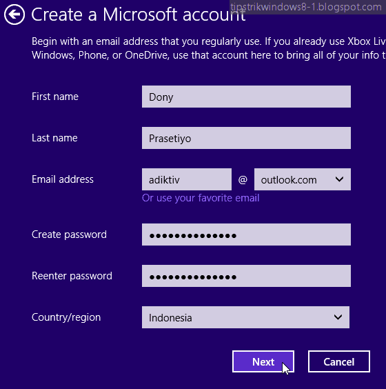 Cara Buat Akun Microsoft Di Windows 10
